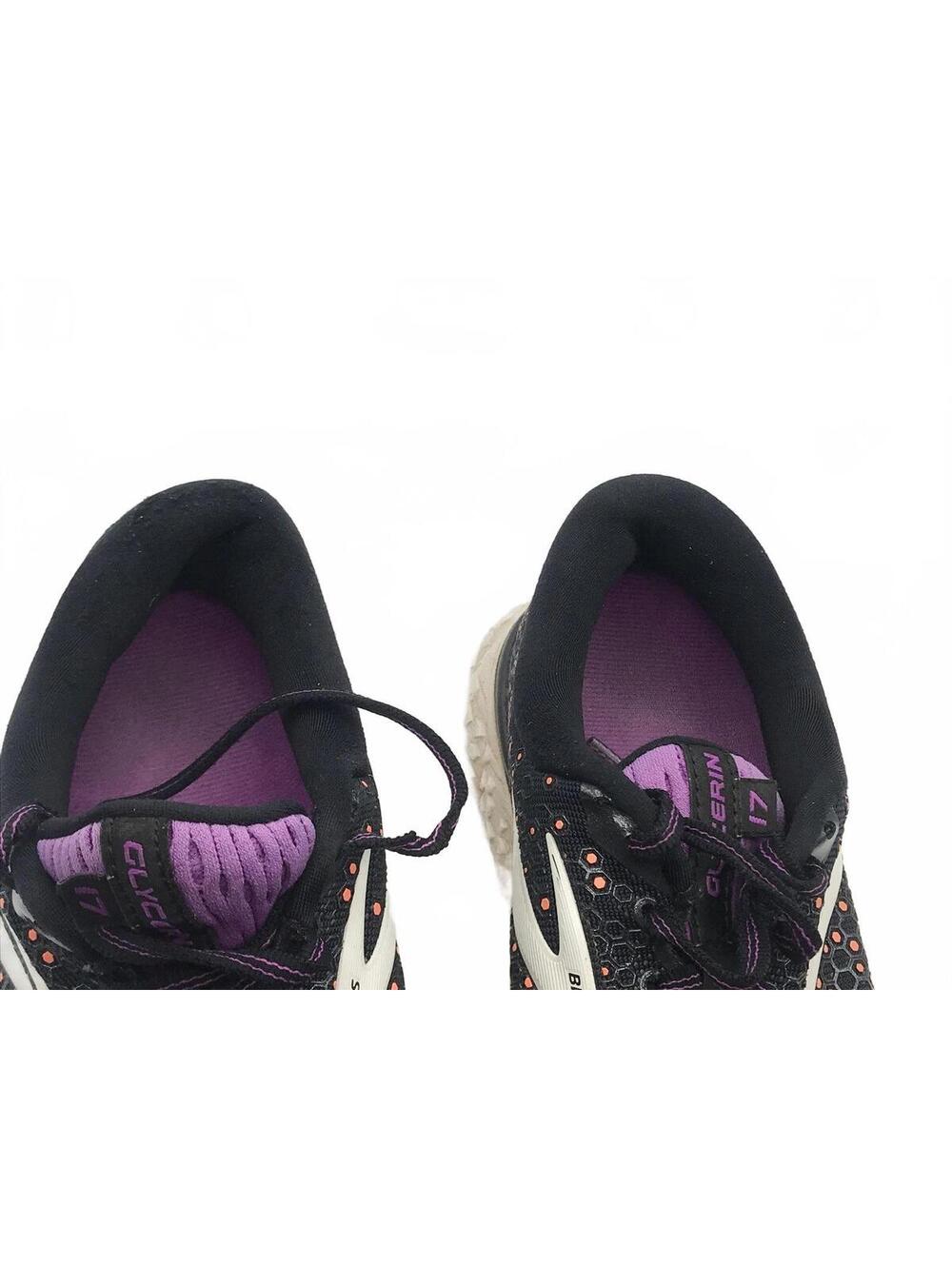 Brooks Glycerin 17 Women Sz 7 B Black Purple Running Shoes 1202832B059 - Picture 10 of 10